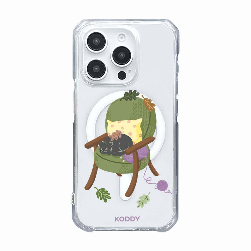 Cozy Sofa Cat Phone Case-KODDY aesthetic iphone case UK
