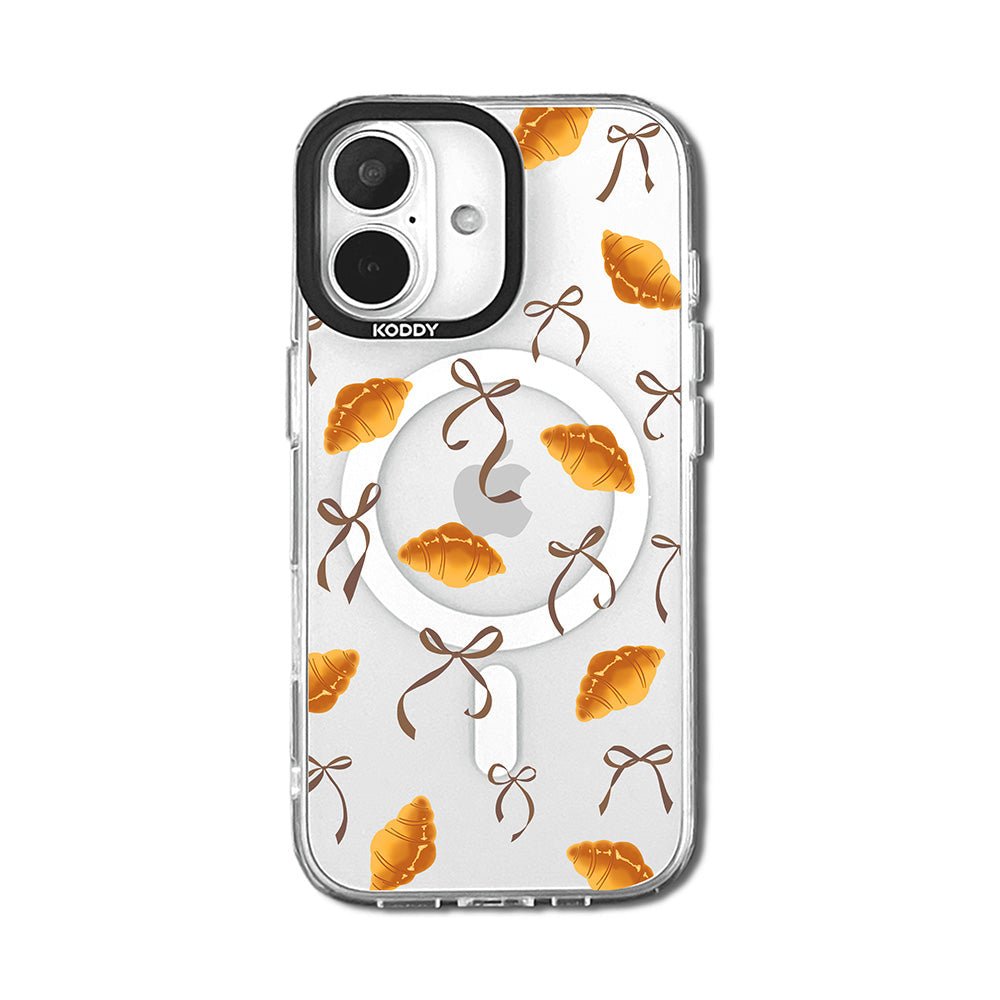 Croissants with Ribbon Bows iPhone Case
