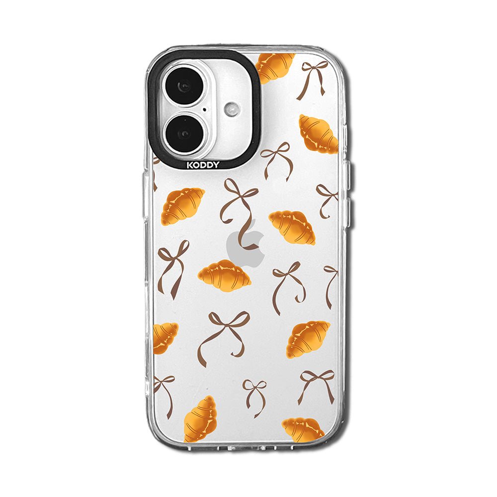 Croissants with Ribbon Bows iPhone Case