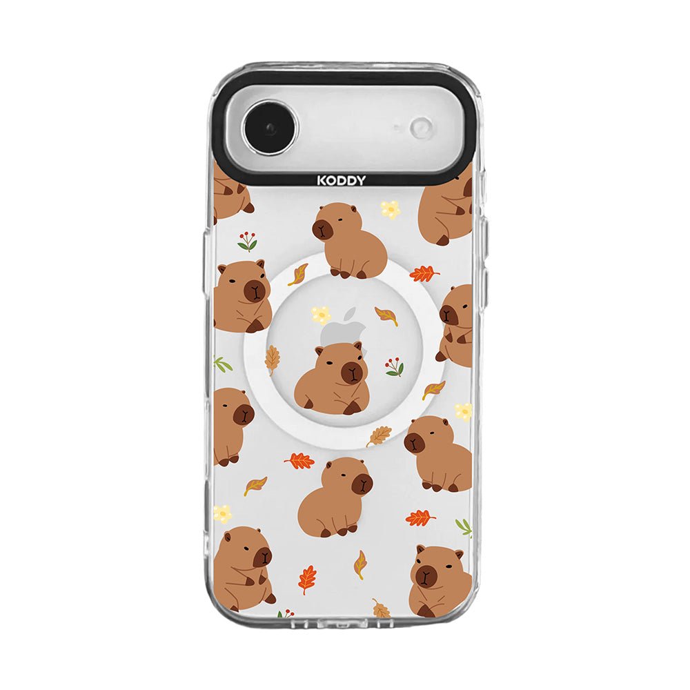 Cute Capybara Friends iPhone Case