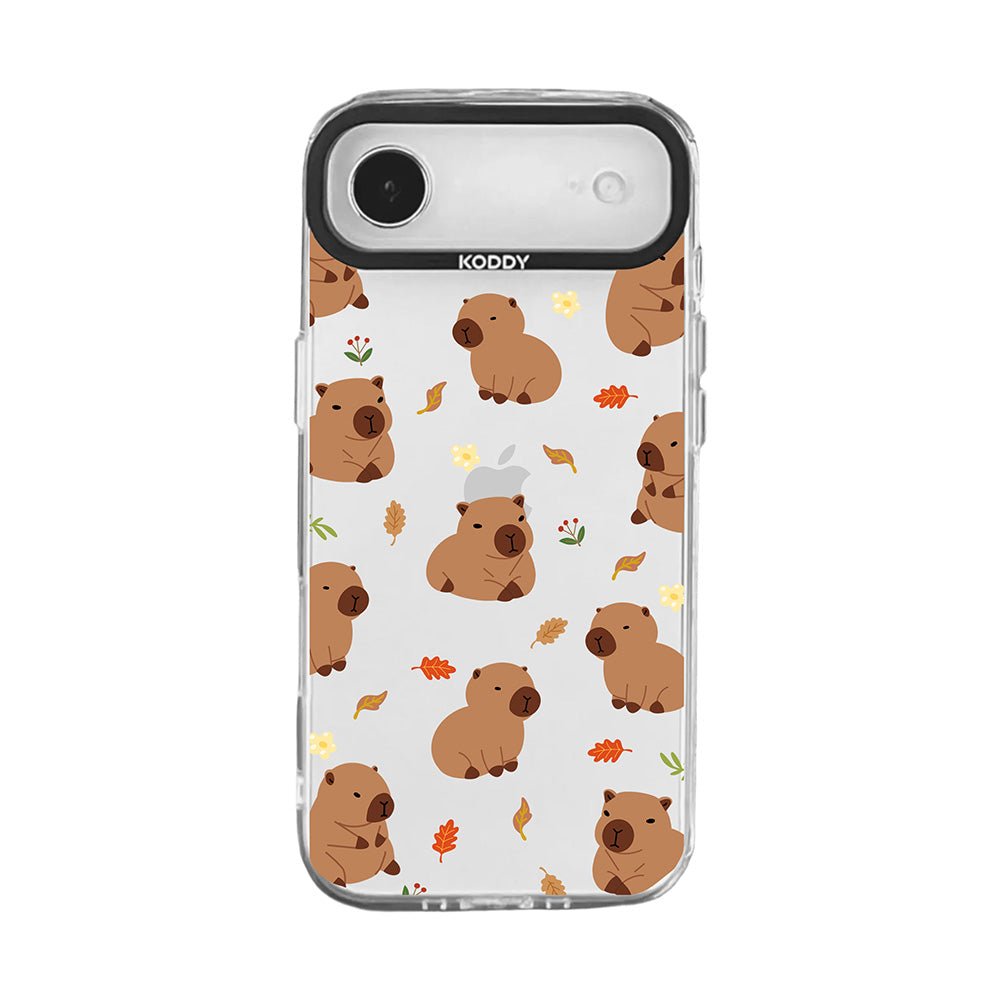 Cute Capybara Friends iPhone Case