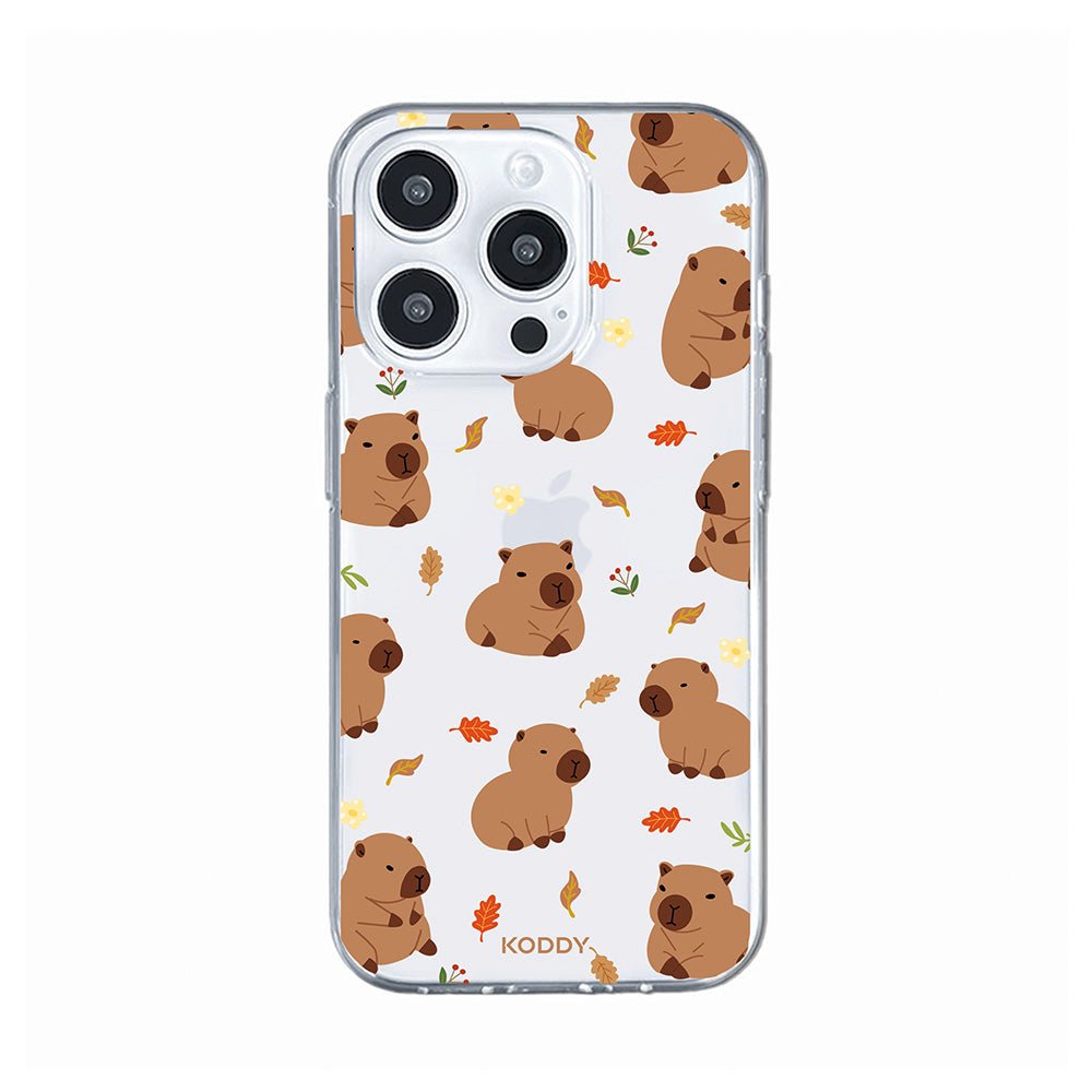 Cute Capybara Friends Phone Case