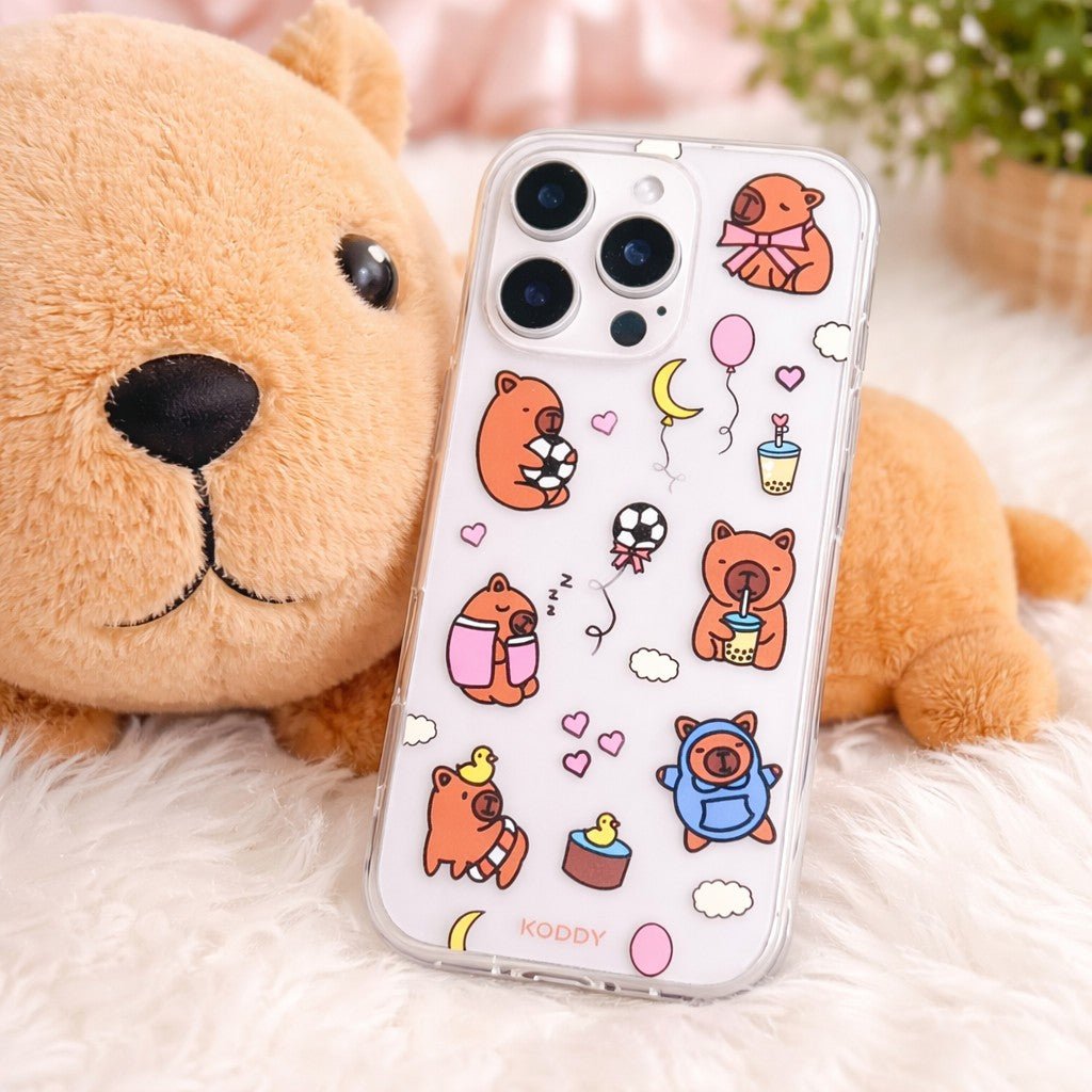Cute Capybara Phone Case - KODDY