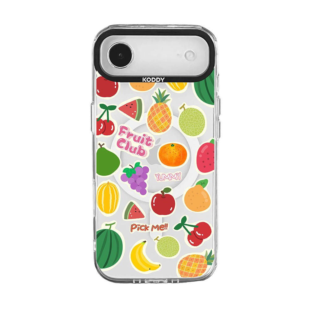 Cute Fruit Stickers iPhone Case