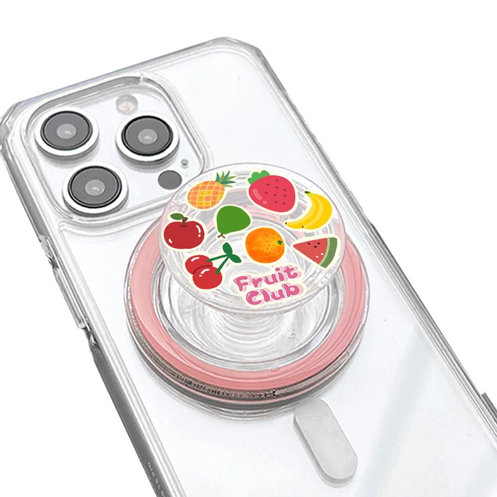 Cute Fruit Stickers Phone Grip
