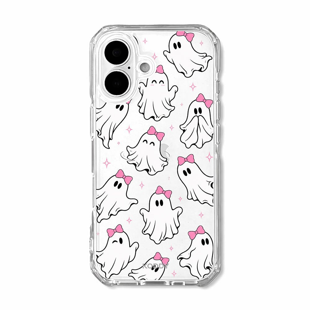 Cute Ghost & Bow Halloween Phone Case