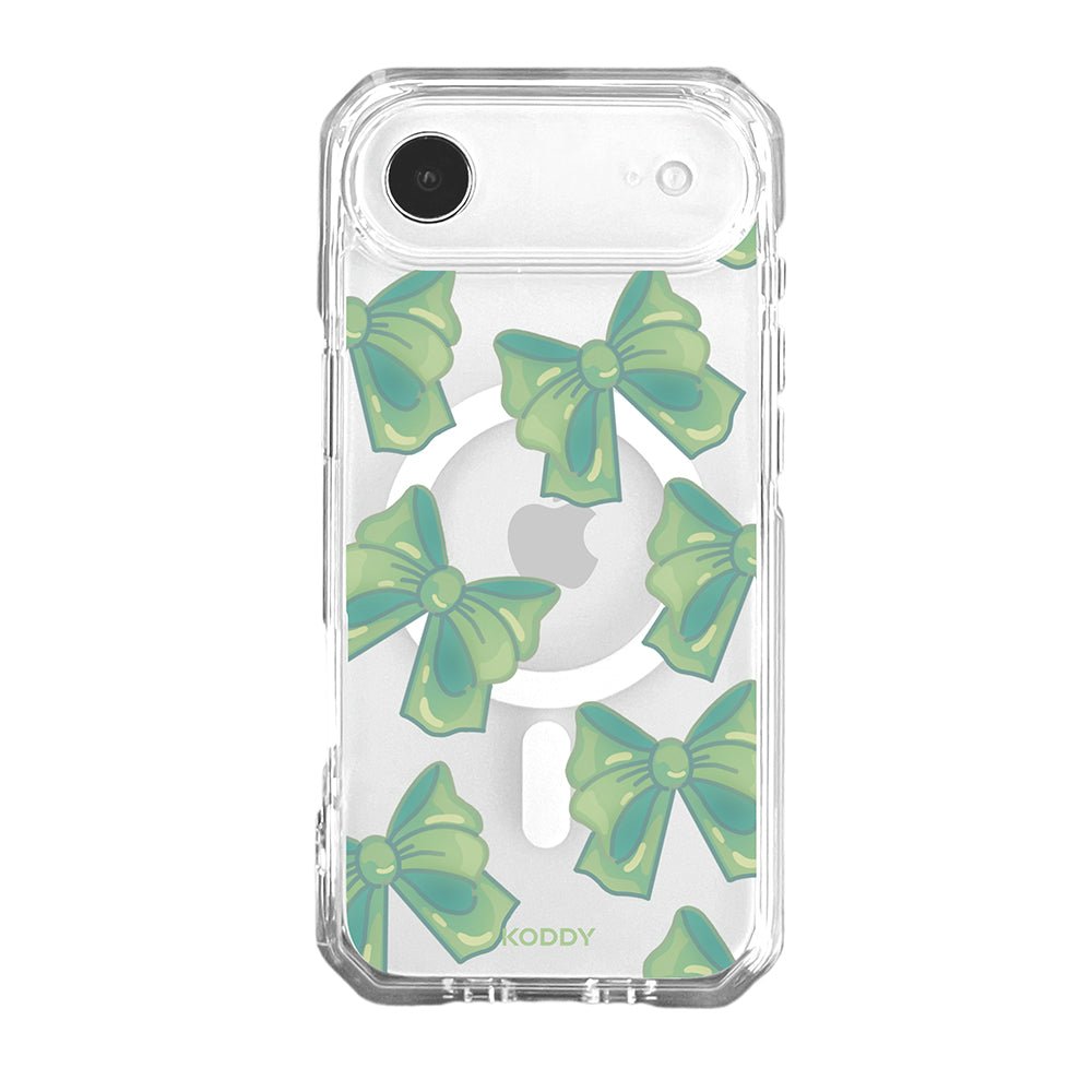 Cute Green Fluffy Ribbon Bows Phone Case