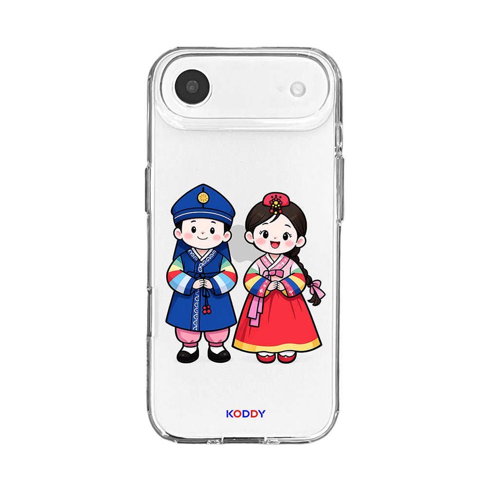 Cute Korean Hanbok Couple Phone Case-KODDY