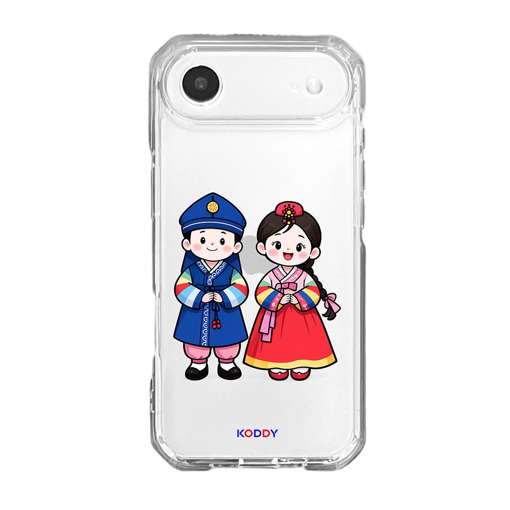 Cute Korean Hanbok Couple Phone Case-KODDY