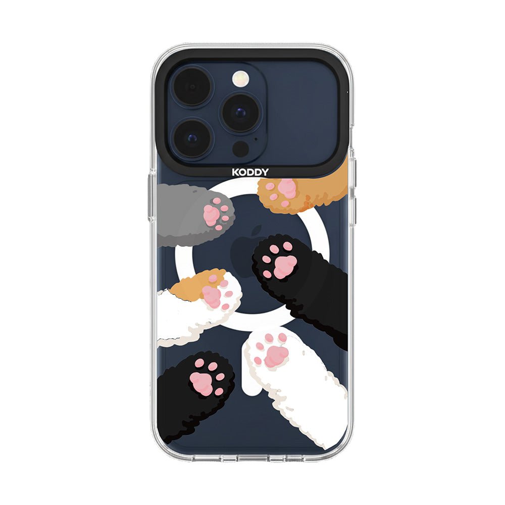 Cute Meow High - Five iPhone Case - KODDY