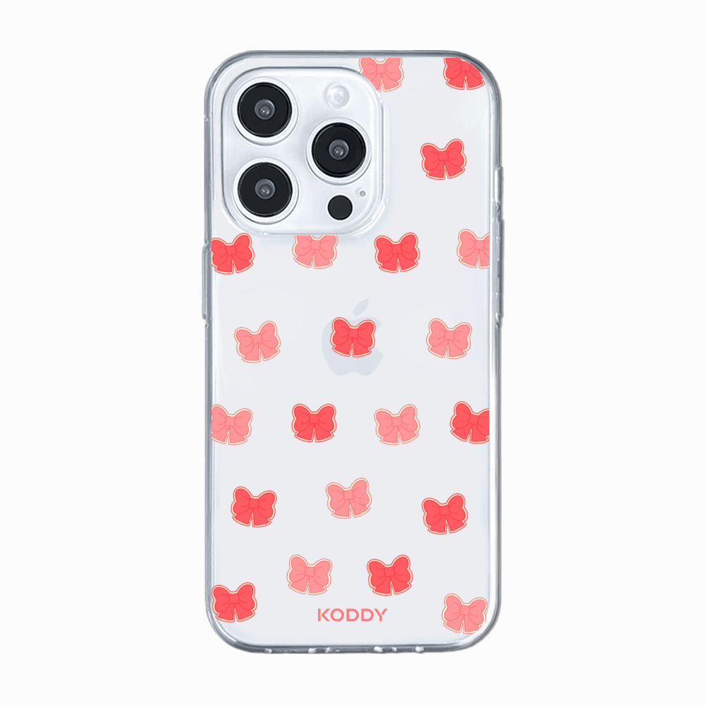 Cute Pink Bows Phone Case-KODDY aesthetic iphone case UK
