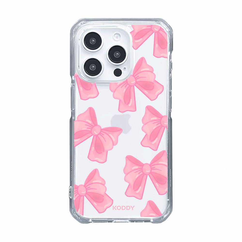 Cute Pink Fluffy Ribbon Bows Phone Case - KODDY