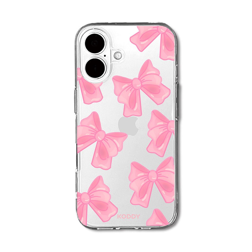 Cute Pink Fluffy Ribbon Bows Phone Case - KODDY