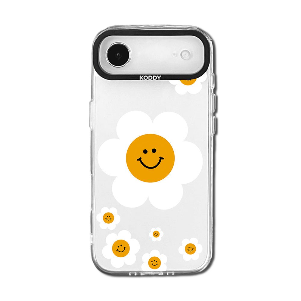 Cute Smile Daisy Flowers iPhone Case