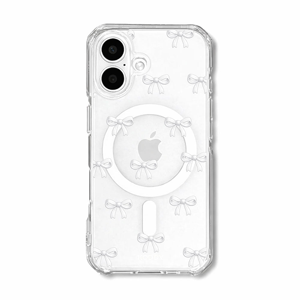 Cute Wite Ribbon Bow Pattern Phone Case