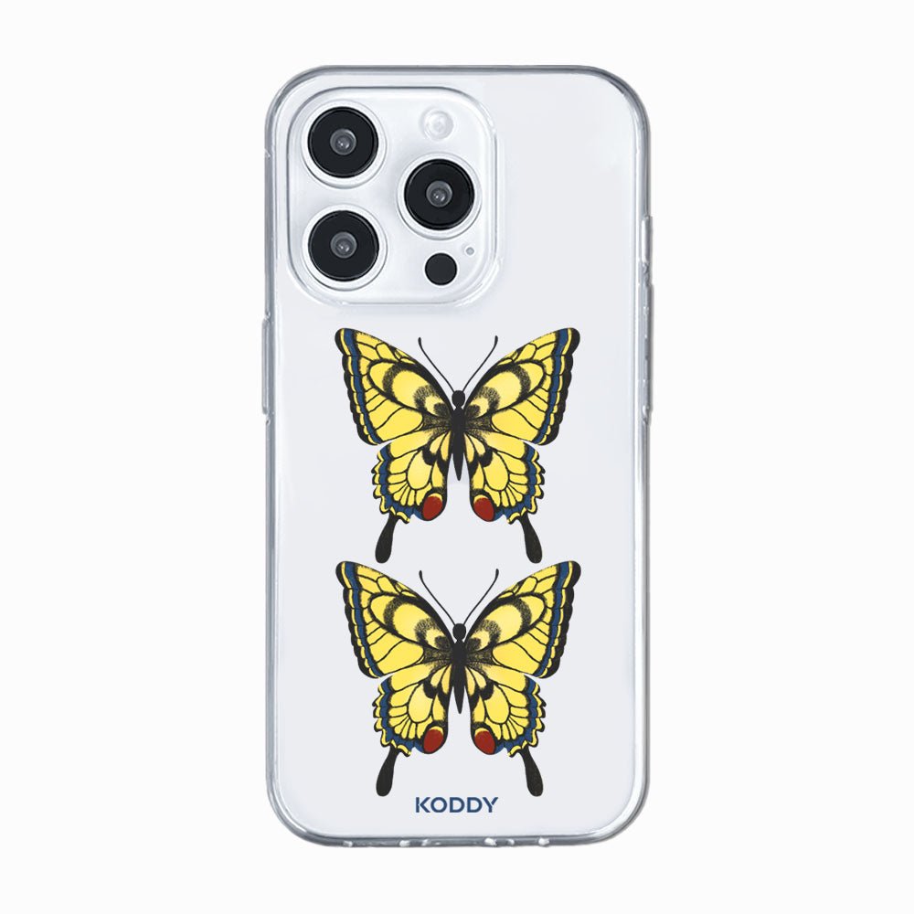Double Swallowtail Butterflies Phone Case-KODDY aesthetic iphone case UK