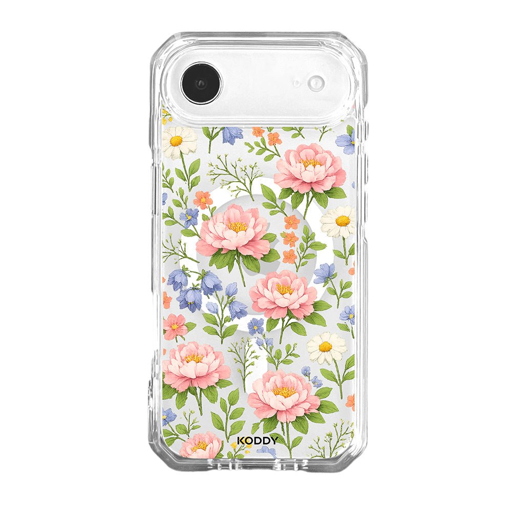 Floral Garden Clear phone case-KODDY aesthetic iphone case UK