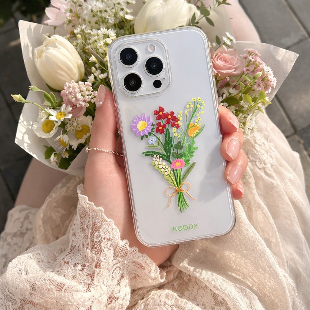 Garden Bouquet Phone Case-KODDY aesthetic iphone case UK
