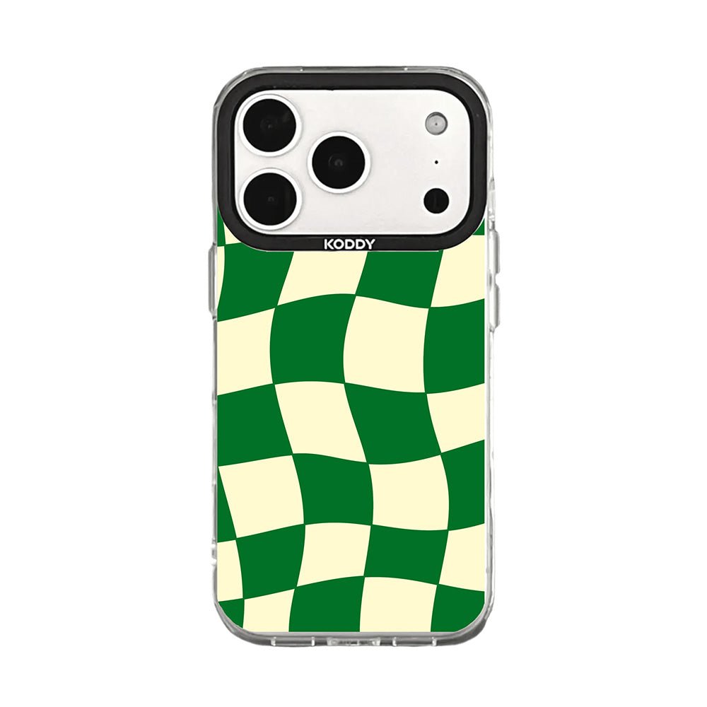 Pink Bubble Pattern Hearts iPhone Case - KODDY