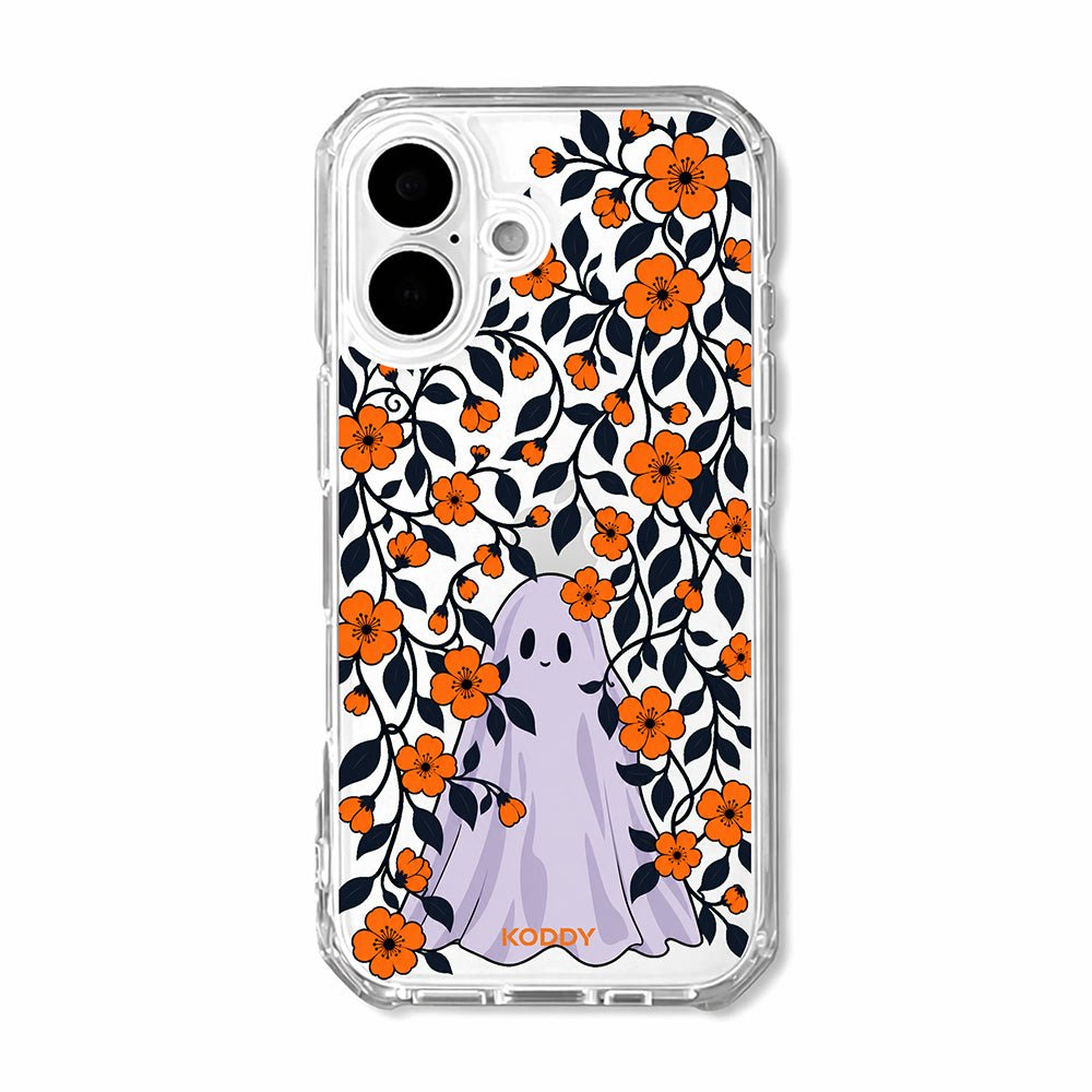 Halloween Ghost Floral Phone Case