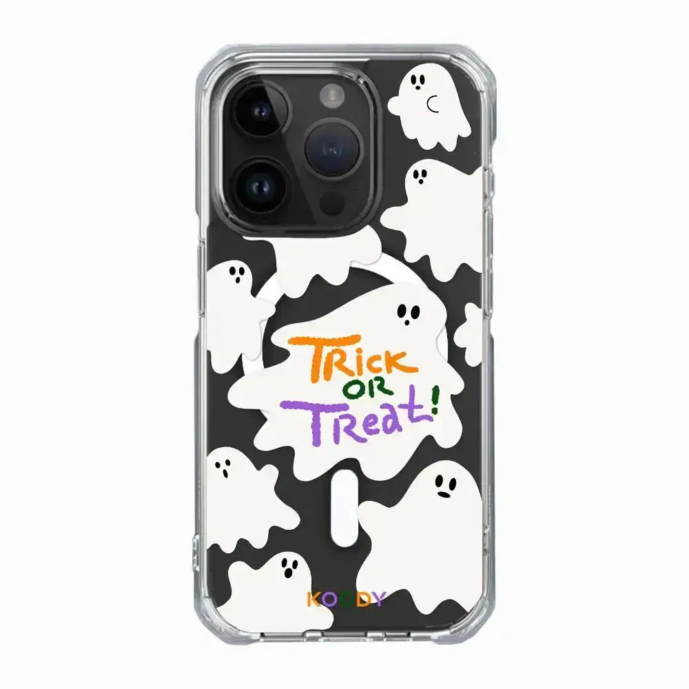 Halloween Trick Or Treat Ghost Phone Case
