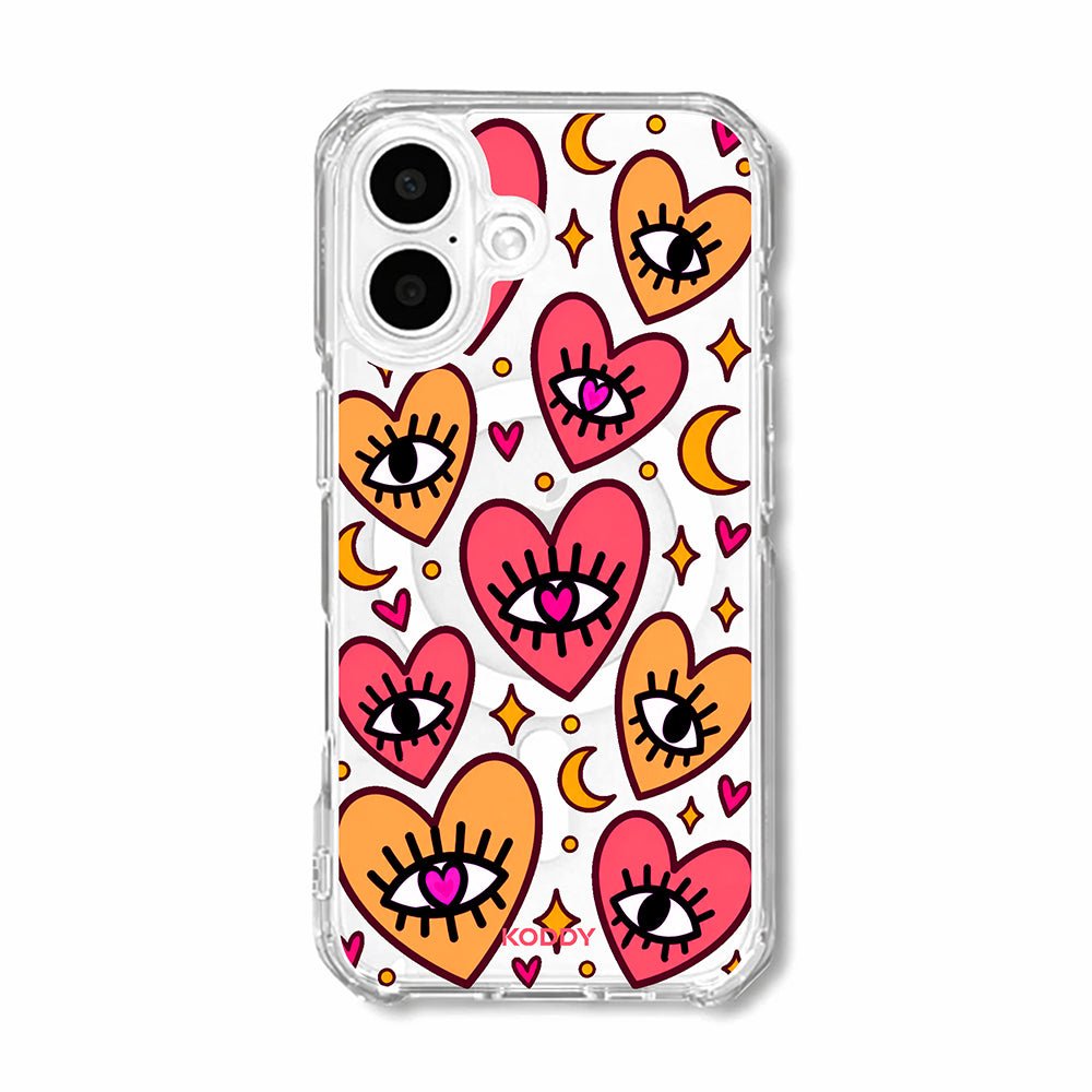 Heart & Eye Aesthetic Phone Case