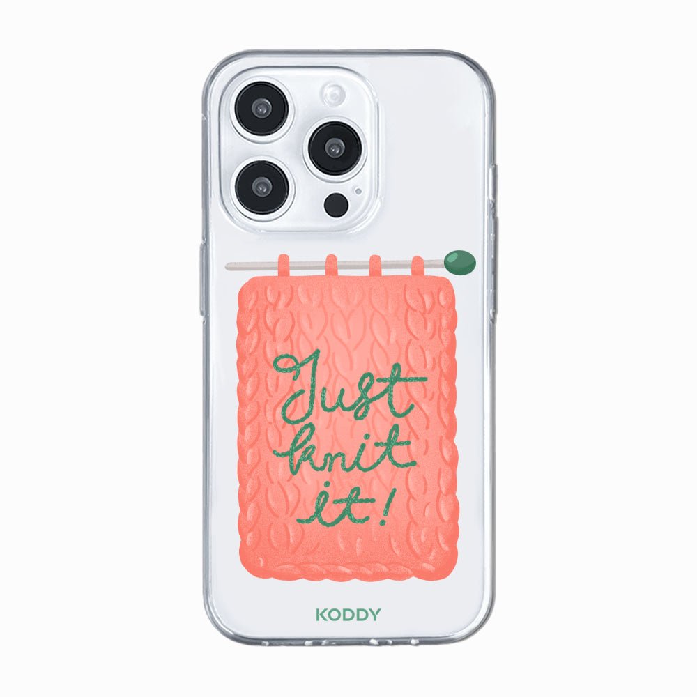 Just Knit It! Phone Case