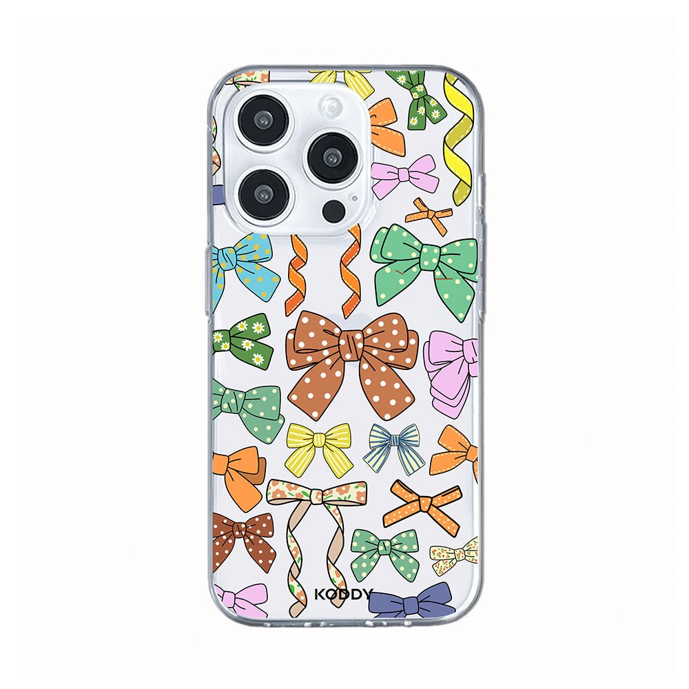 Kawaii Ribbon Bow Pattern Phone Case