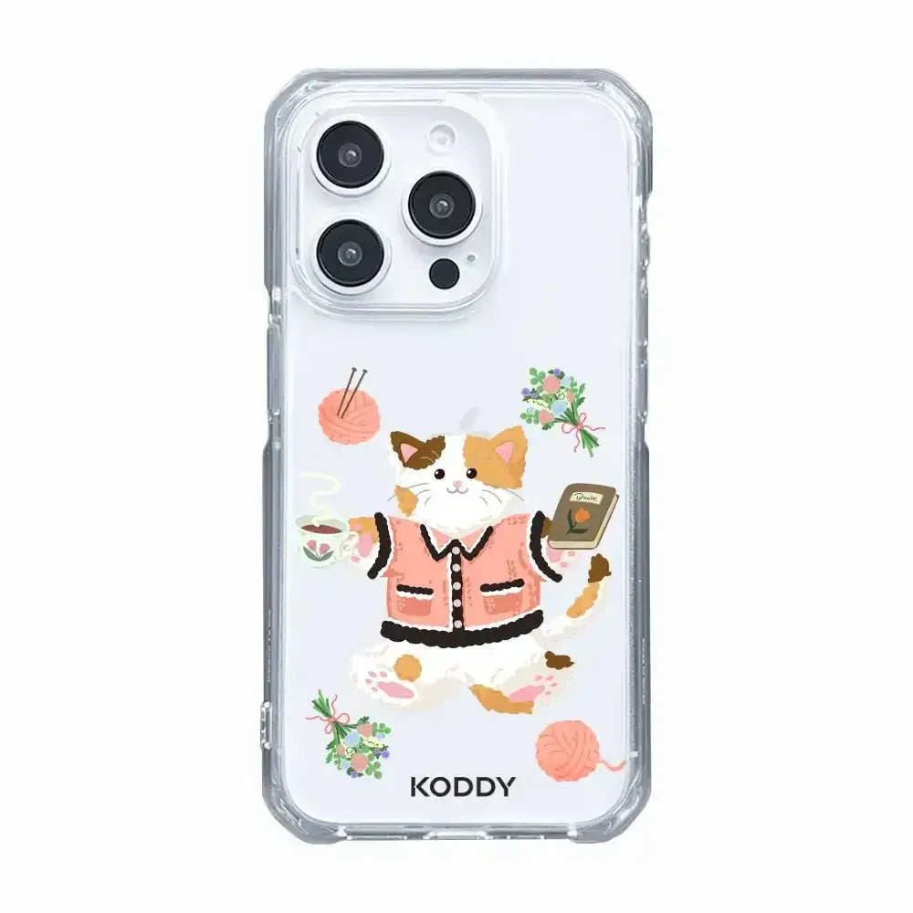 KODDY's Cute Calio Cat Phone Case-KODDY aesthetic iphone case UK