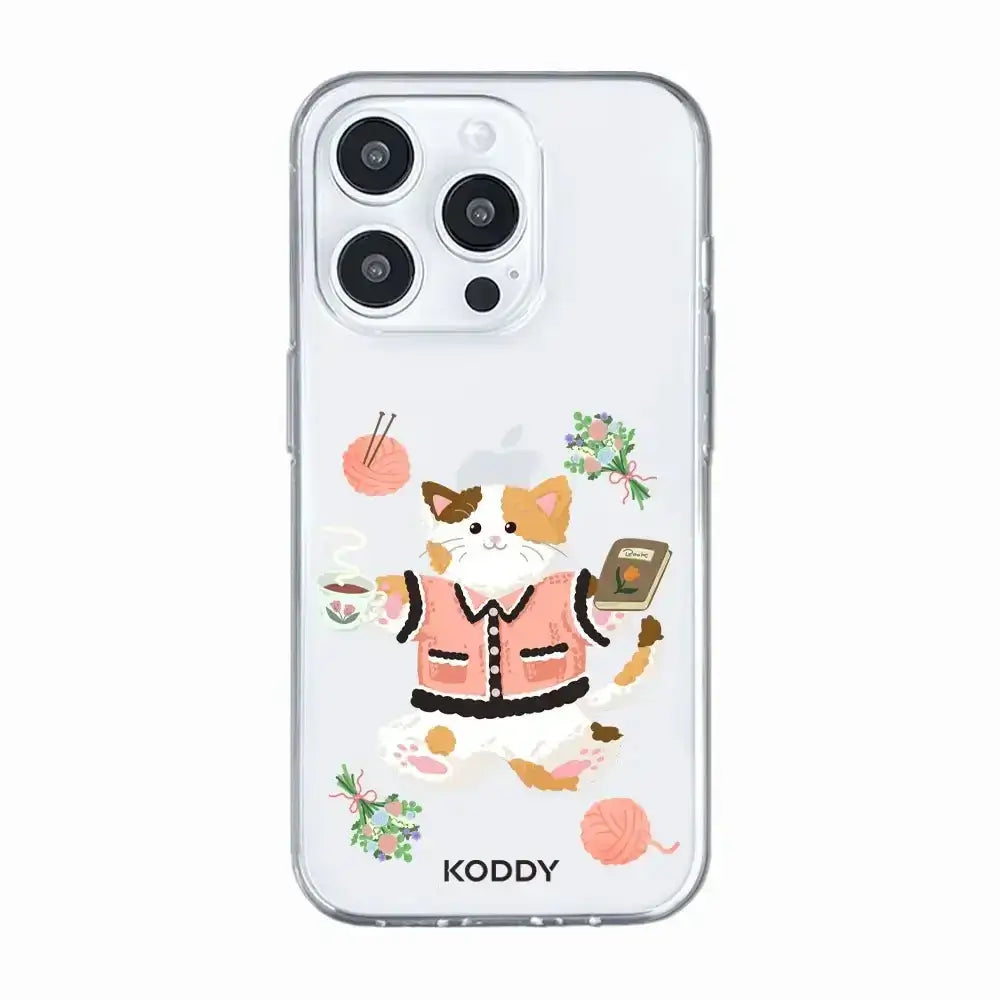 KODDY's Cute Calio Cat Phone Case-KODDY aesthetic iphone case UK