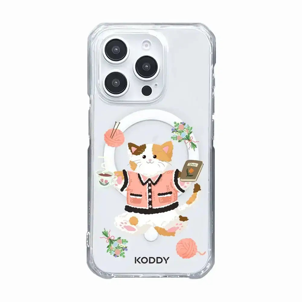 KODDY's Cute Calio Cat Phone Case-KODDY aesthetic iphone case UK