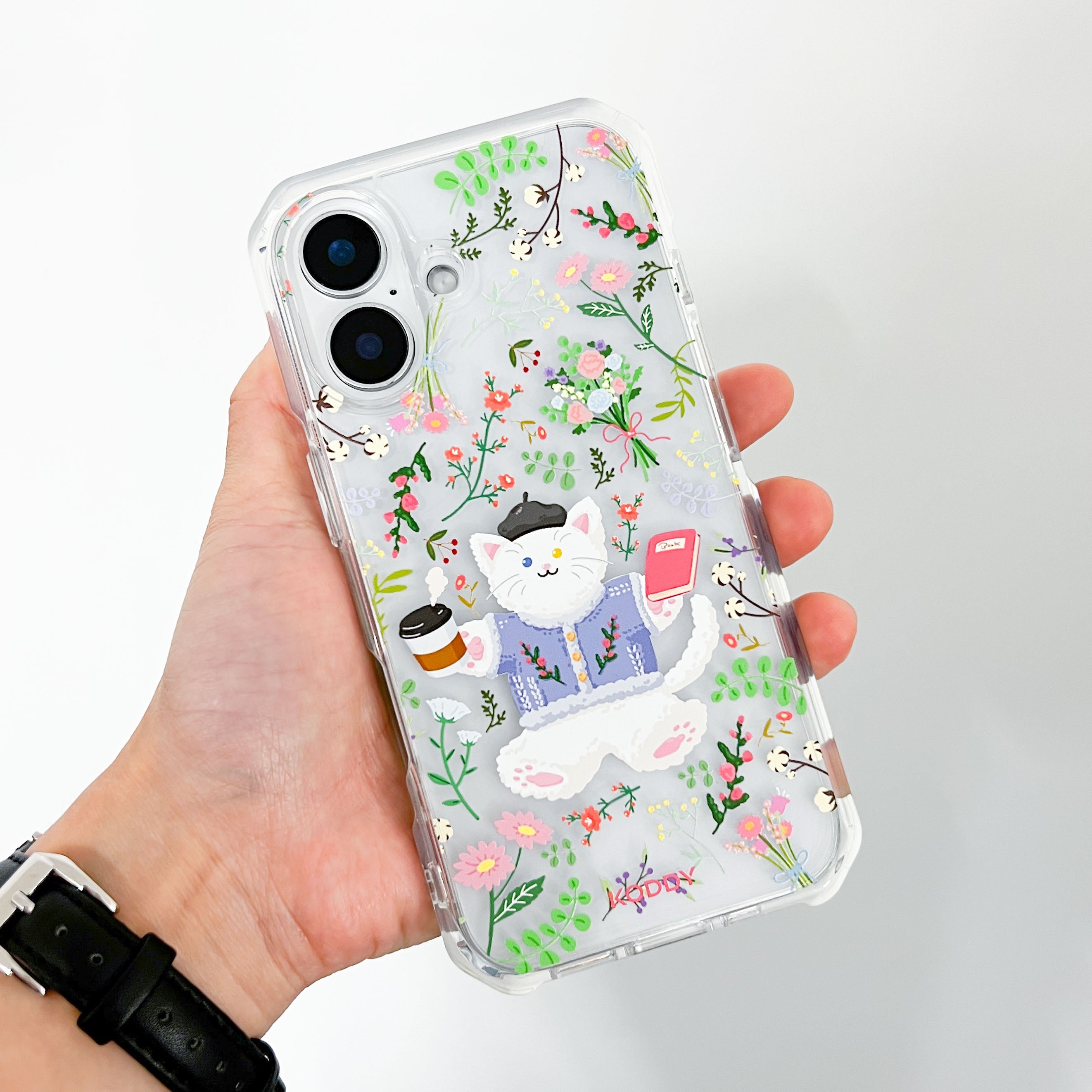 KODDY's Cute White Cat Phone Case - KODDY