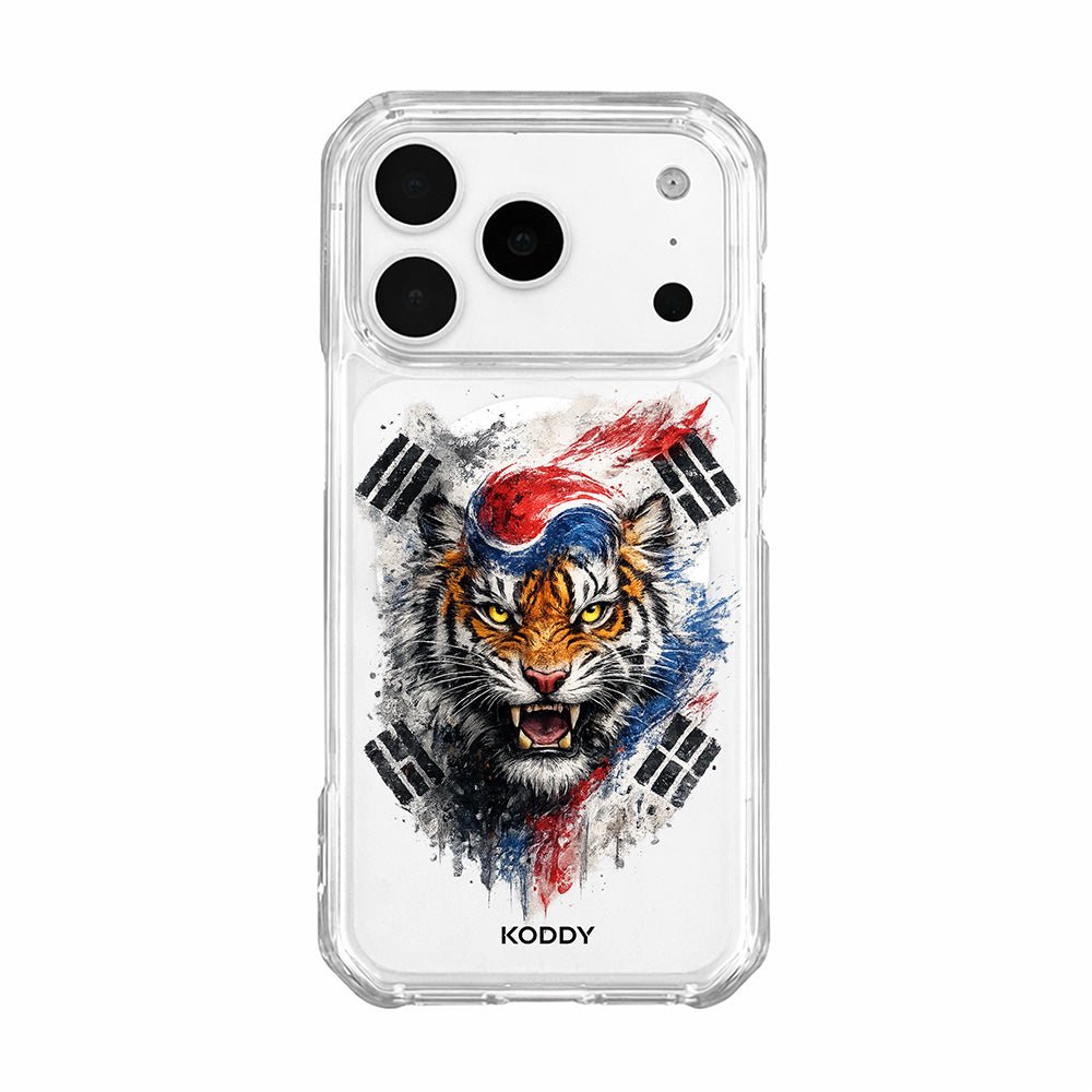 Korean Flag Tiger Phone Case-KODDY aesthetic iphone case UK