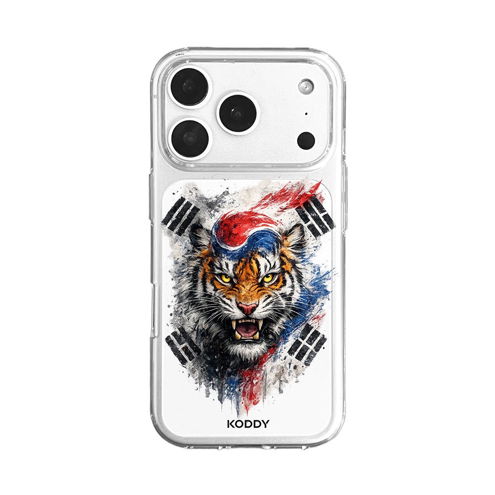 Korean Flag Tiger Phone Case-KODDY aesthetic iphone case UK