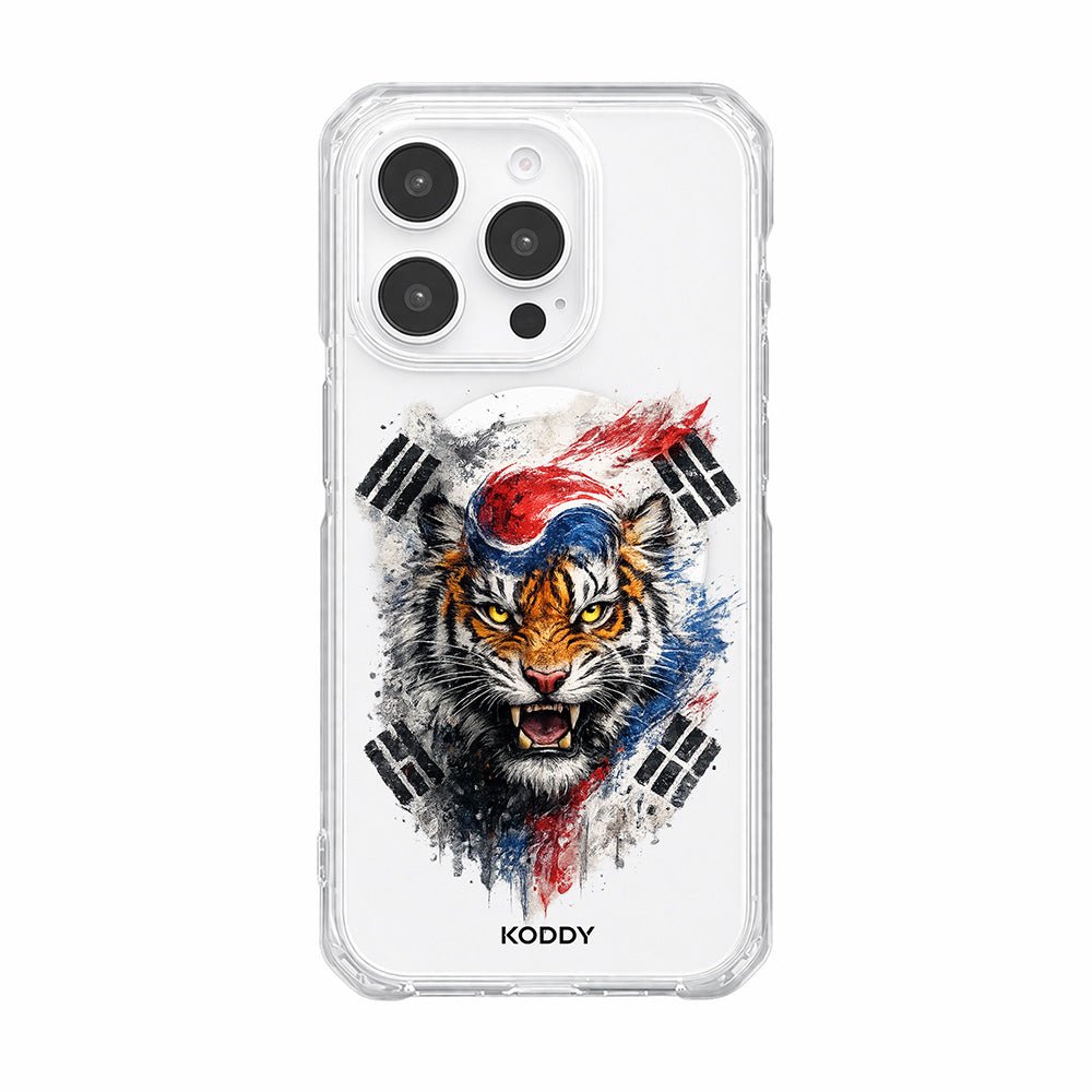 Korean Flag Tiger Phone Case-KODDY aesthetic iphone case UK