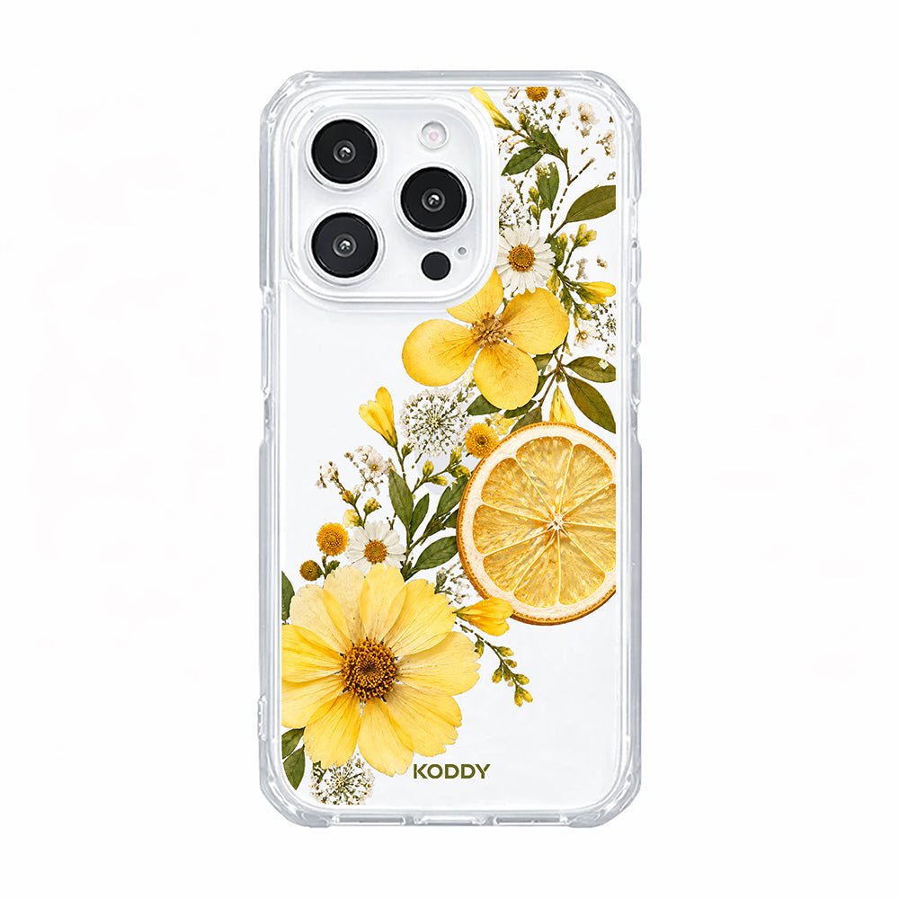 Lemon Floral Aesthetic Phone Case-KODDY aesthetic iphone case UK
