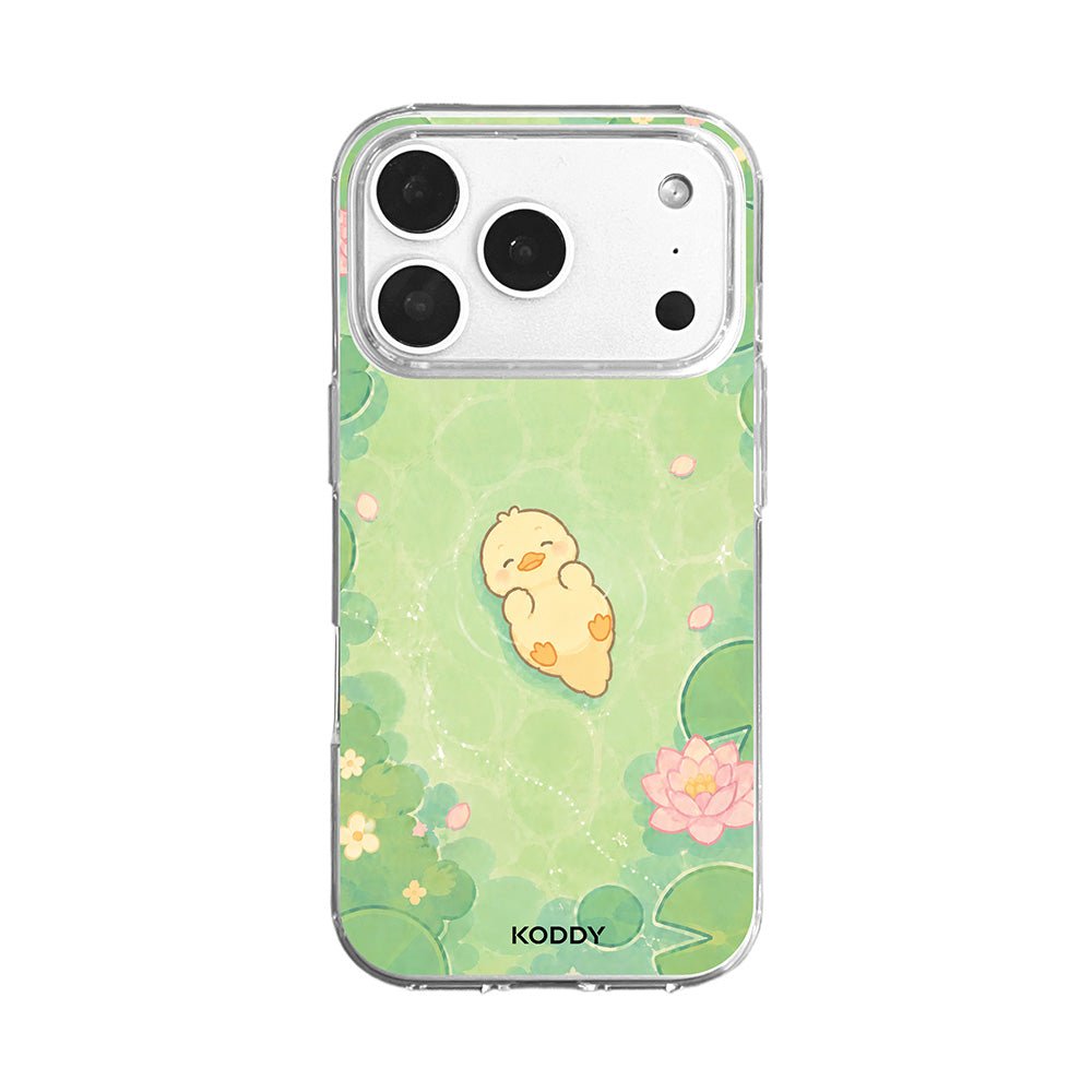 Little Duck Lily Pond Phone Case-KODDY aesthetic iphone case UK