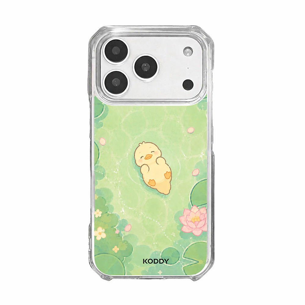 Little Duck Lily Pond Phone Case-KODDY aesthetic iphone case UK