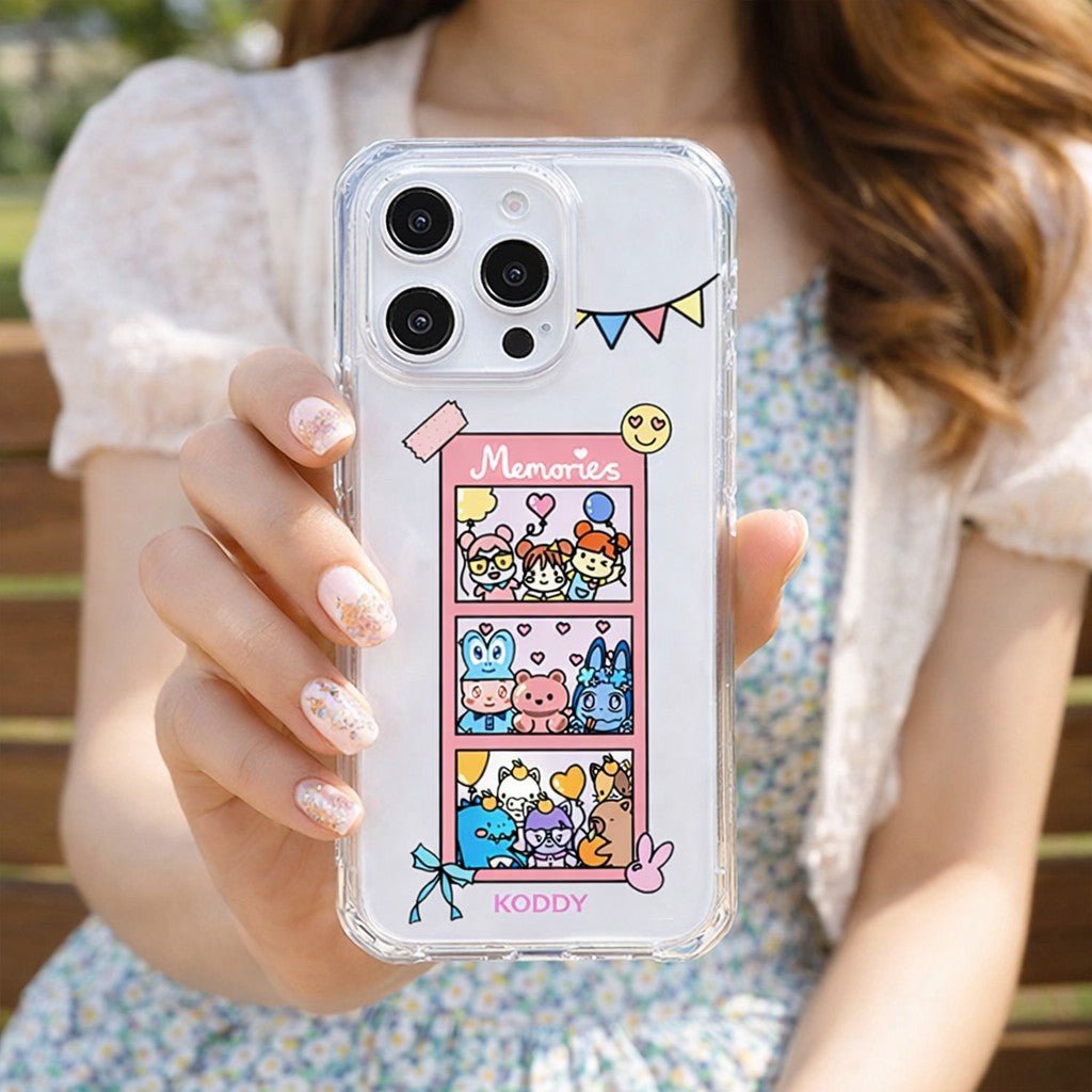 Memories Photo Sticker Phone Case - KODDY aesthetic iphone case UK