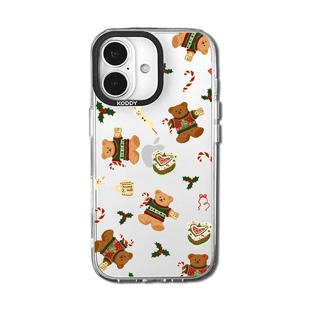 Merry Christmas Bears iPhone Case