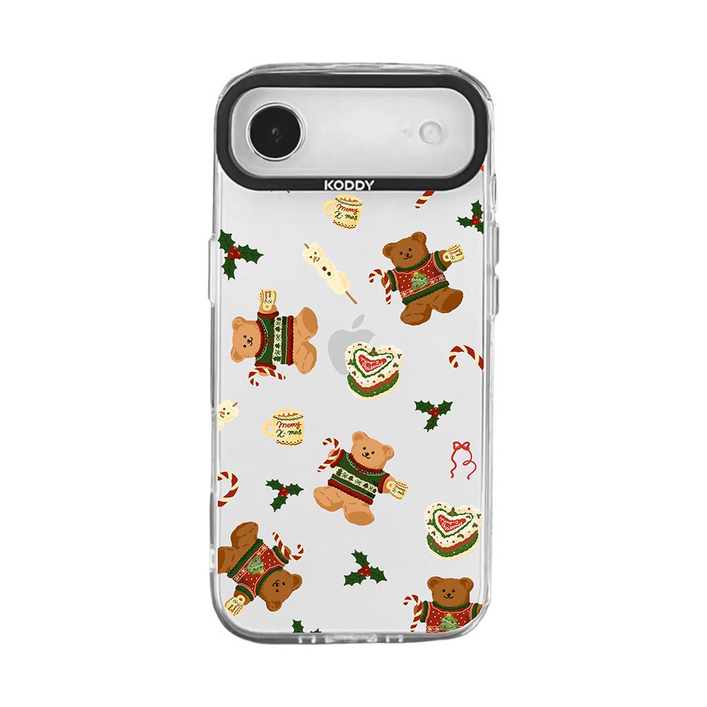 Merry Christmas Bears iPhone Case