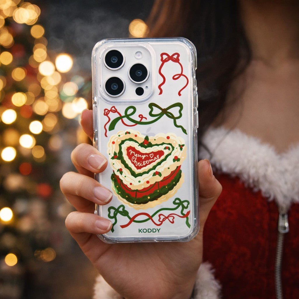 Merry Christmas Cake Phone Case - KODDY aesthetic iphone case UK