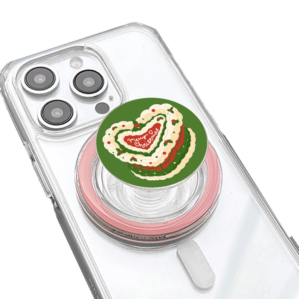 Merry Christmas Cake Phone Grip - KODDY