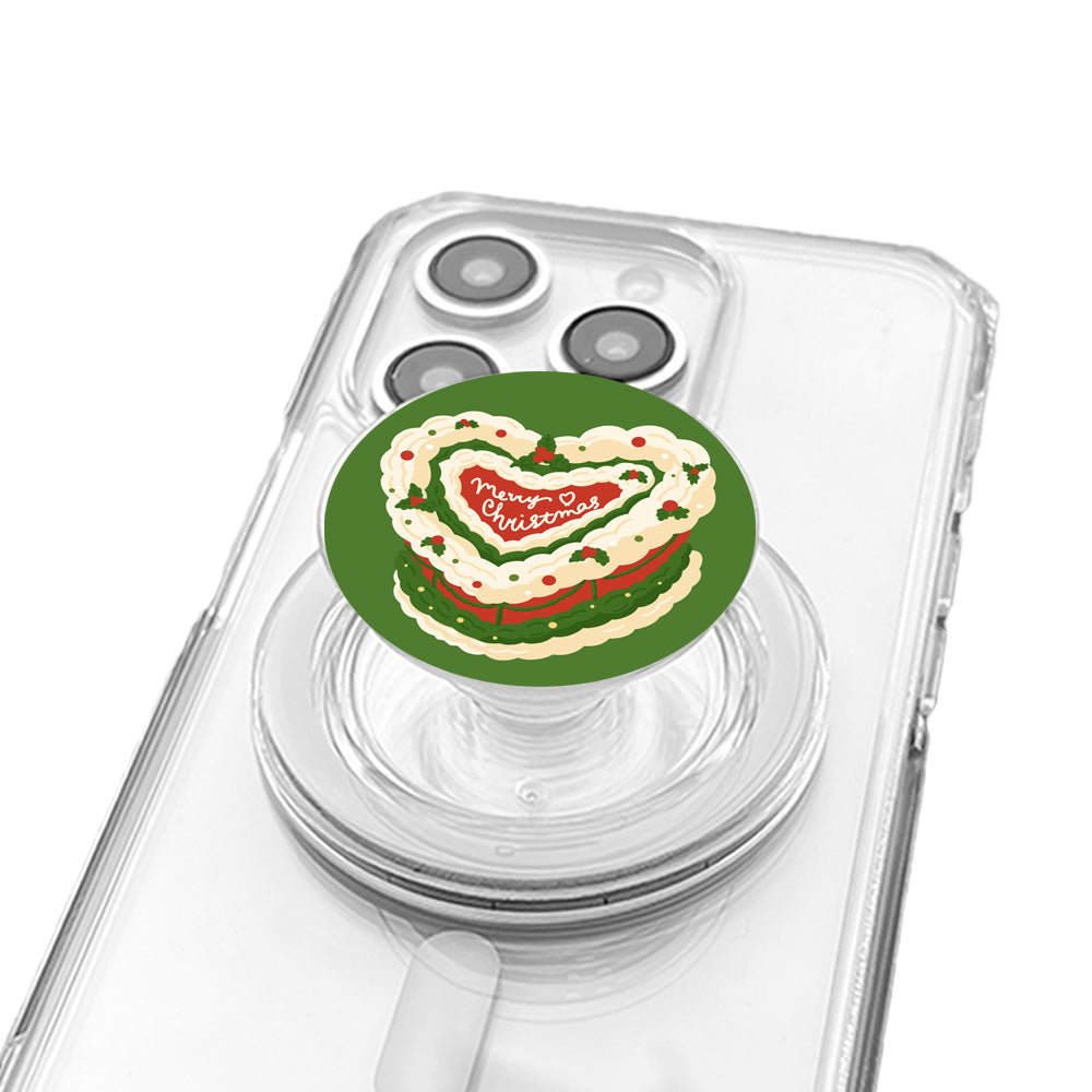 Merry Christmas Cake Phone Grip - KODDY