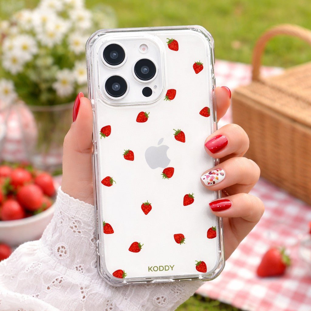 Micro Strawberry Phone Case - KODDY