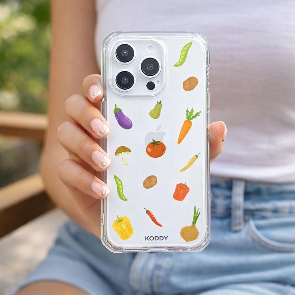 Mini Autumn Veggies Phone Case - KODDY aesthetic iphone case UK