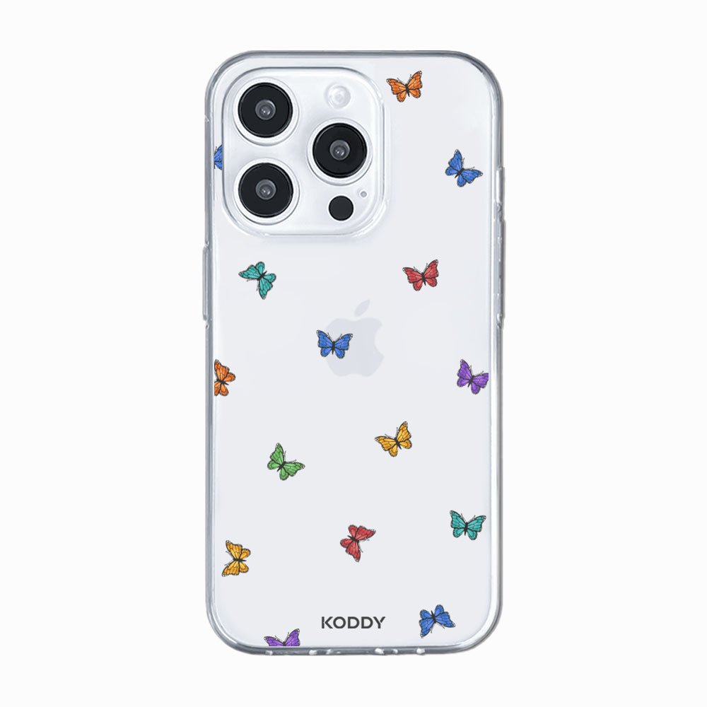 Mini Colourful Butterflies Phone Case-KODDY aesthetic iphone case UK