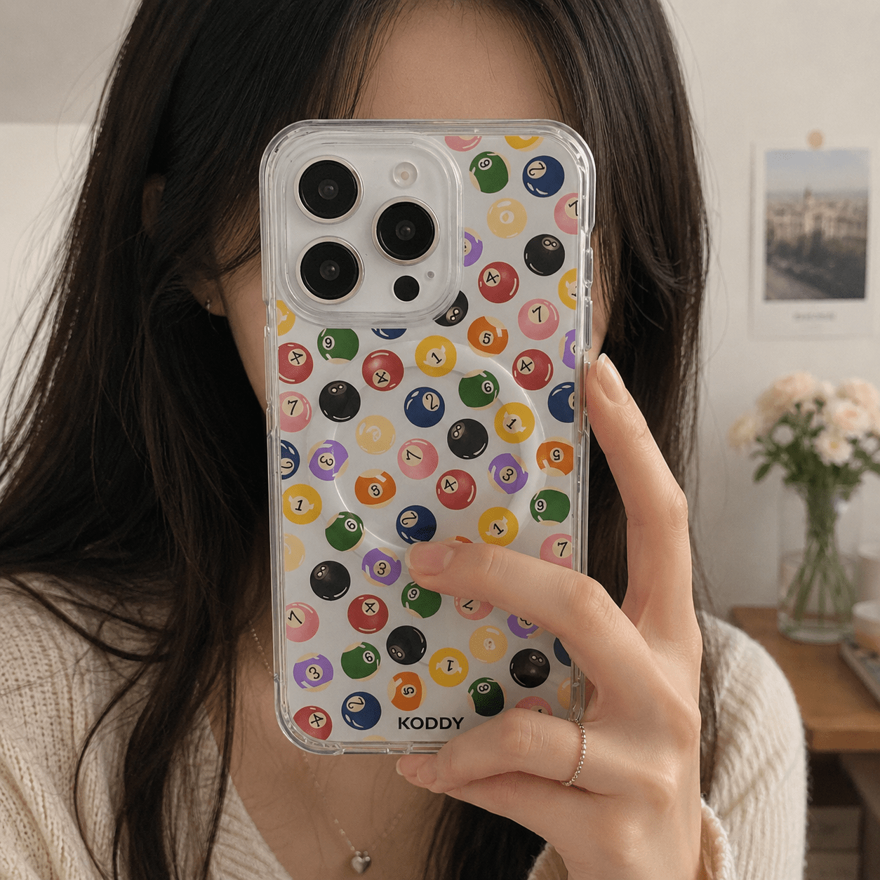 Mini Pool Balls Aesthetic Phone Case-KODDY aesthetic iphone case UK