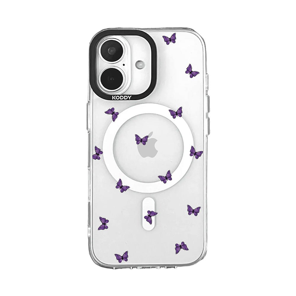 Mini Purple Butterflies iPhone Case-KODDY