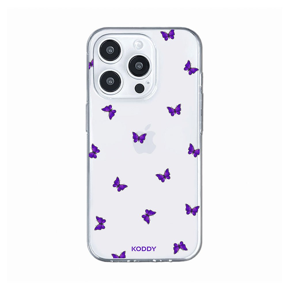 Mini Purple Butterflies Phone Case - KODDY aesthetic iphone case UK